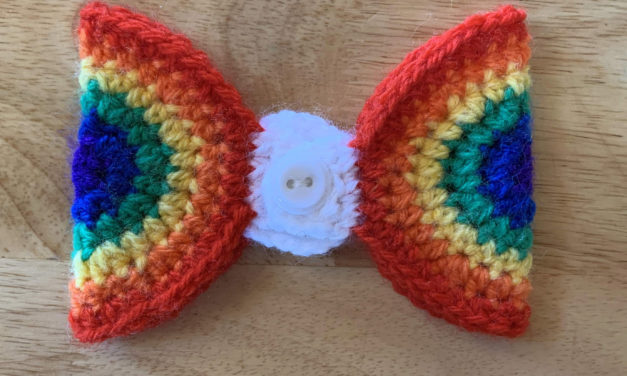 RainBOW Mask Mate Free Crochet Pattern